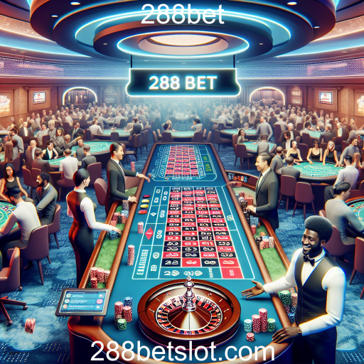 A Experiência Imersiva do Cassino Ao Vivo no 288bet